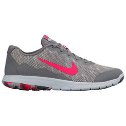 Nike Flex Experience Run 4 Premium Women's Running Shoes, Grey/Pink